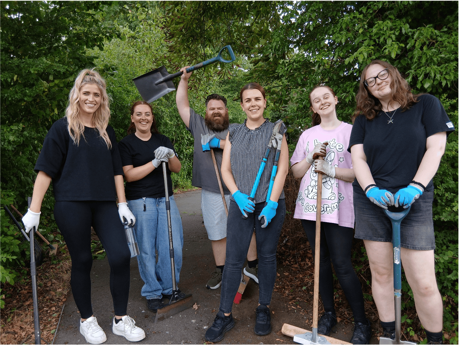Team Hickory’s support a CycleWilmslow Bramble Bash